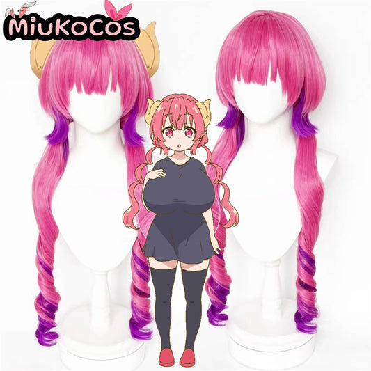 【In Stock】Anime Miss Kobayashi's Dragon Maid Cosplay Ilulu Cosplay Wig