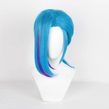 【In Stock】Game League of Legends Arcane 2 Cosplay Jinx Cosplay Wig