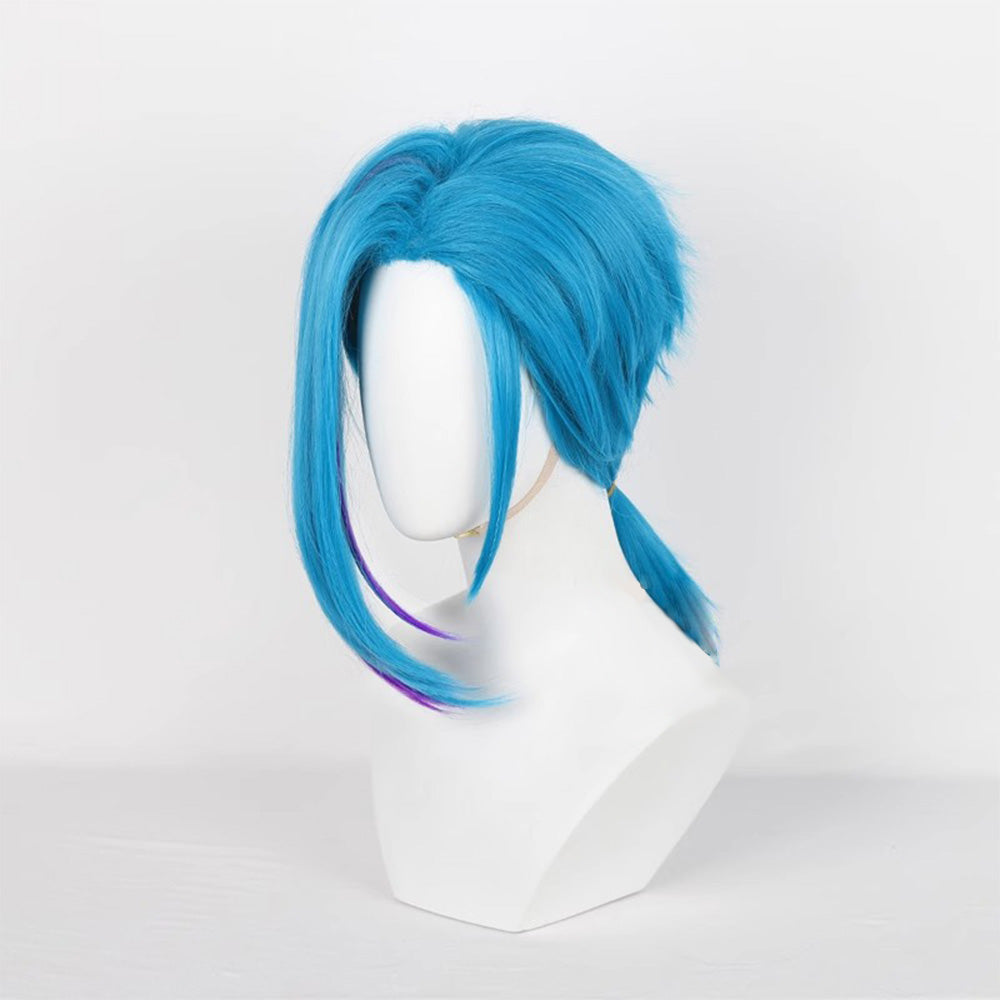 【In Stock】Game League of Legends Arcane 2 Cosplay Jinx Cosplay Wig