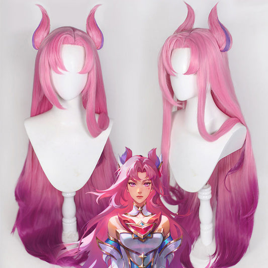 【In Stock】Game League of Legends Cosplay Star Guardian Kaisa Cosplay Wig