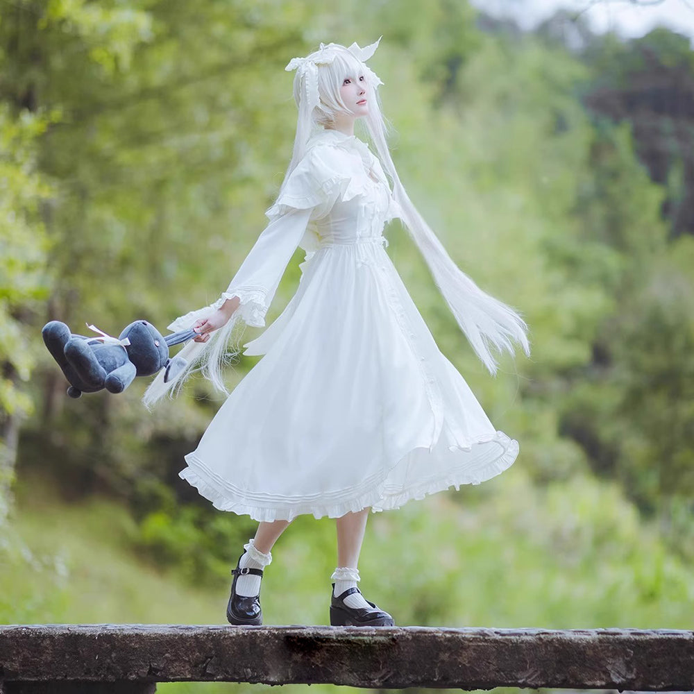 【In Stock】Anime Yosuga no Sora Cosplay Kasugano Sora Cosplay Costume