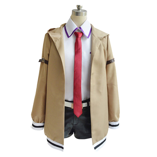 【In Stock】Anime Steins;Gate Cosplay Kurisu Makise Cosplay Costume Plus Size
