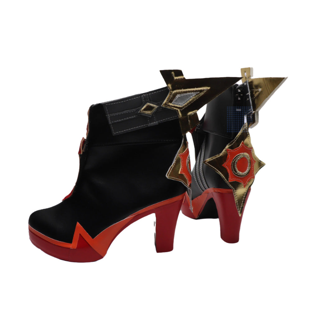 Game Genshin Impact Cosplay Mavuika Cosplay Shoes