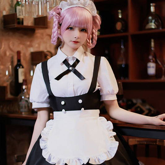 【In Stock】Anime Call of the Night Cosplay The Maid Outfit Nazuna Nanakusa Cosplay Maid Costume - Cosplay Costumes