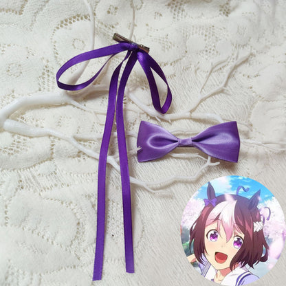 【In Stock】Game Umamusume:Pretty Derby Cosplay スペシャルウィーク Special Week Cosplay Wig With Ears and Tail