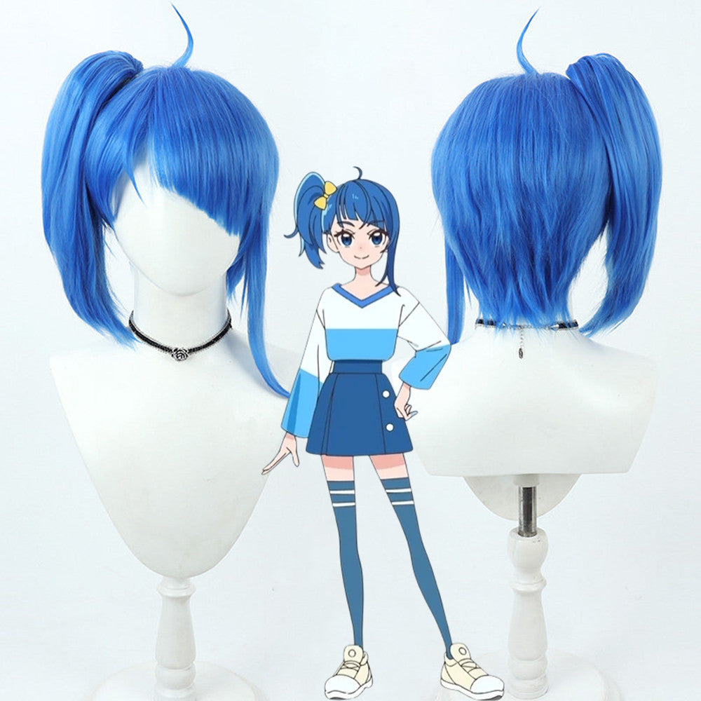 【In Stock】Anime Hirogaru Sky! Pretty Cure Cosplay Sora Harewataru ソラ・ハレワタール Cure Sky キュアスカイ Cosplay Wig