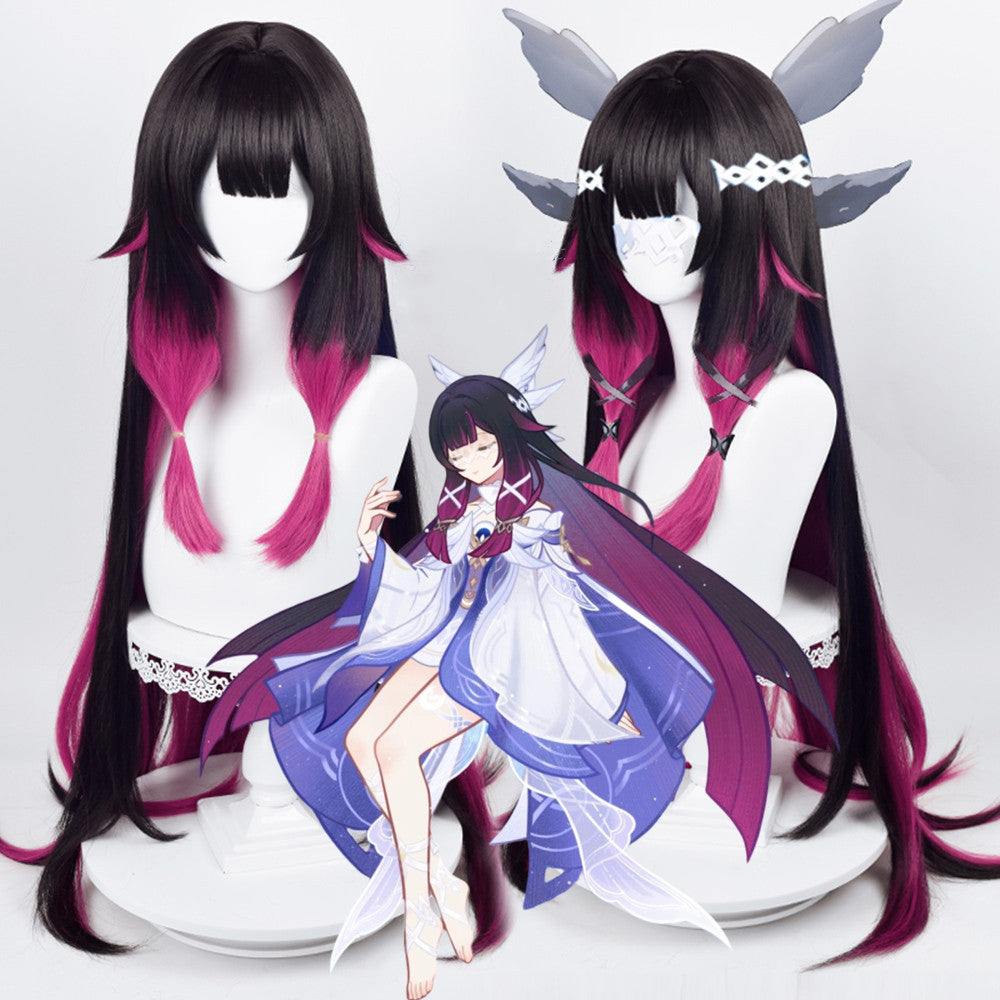 【In Stock】Game Genshin Impact Cosplay Natlan Columbina Cosplay Wig