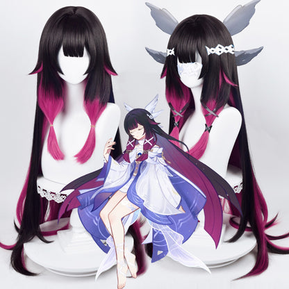 【In Stock】Game Genshin Impact Cosplay Natlan Columbina Cosplay Wig