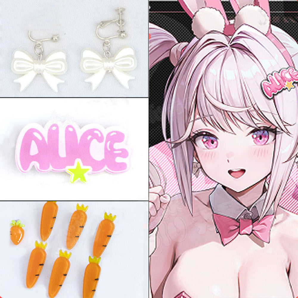 【In Stock】Game Goddess of Victory: Nikke Cosplay Alice Cosplay Wig