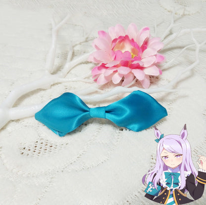 【In Stock】Game Umamusume:Pretty Derby Cosplay Mejiro McQueen Cosplay Wig With Ears and Tail