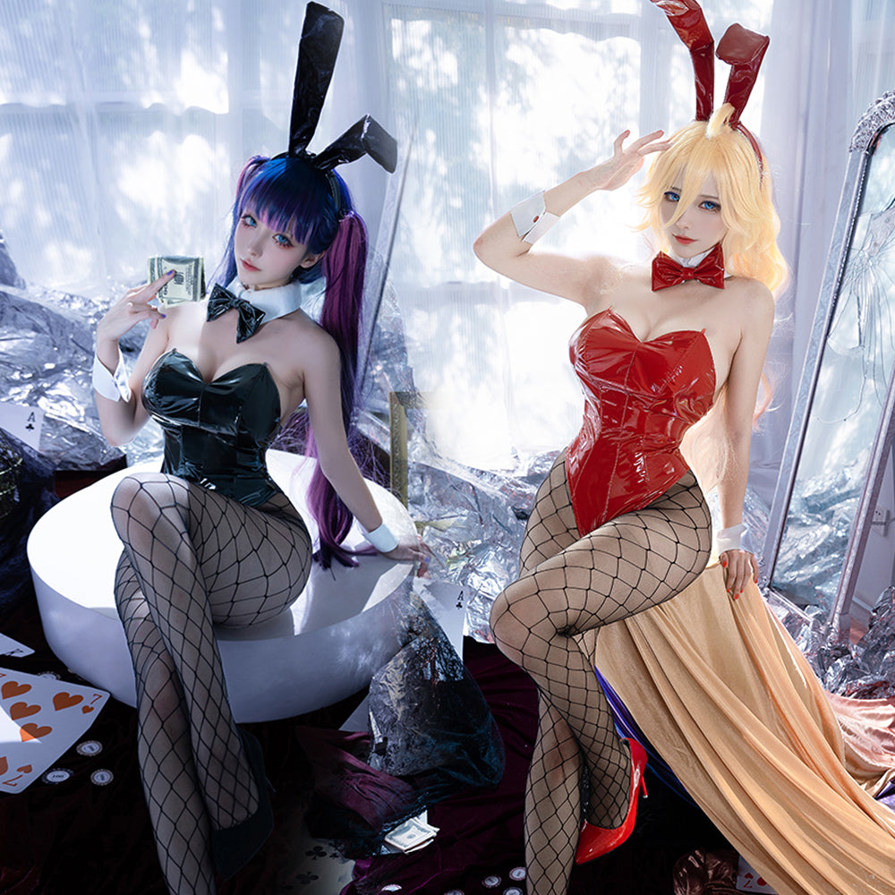 【In Stock】Anime Panty & Stocking with Garterbelt Cosplay Bunny Girl Panty/Stocking Cosplay Costume - Cosplay Costumes