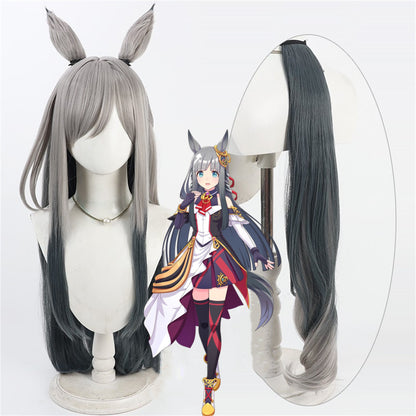 【In Stock】Game Umamusume:Pretty Derby Cosplay クロノジェネシス Chrono Genesis Cosplay Wig