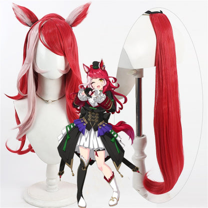 【In Stock】Game Umamusume:Pretty Derby Cosplay ラヴズオンリーユー Loves Only You Cosplay Wig With Ears and Tail