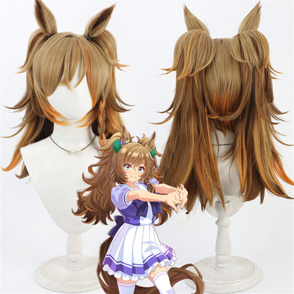 【In Stock】Game Umamusume:Pretty Derby Cosplay ブラストワンピース Blast Onepiece Cosplay Wig With Ears and Tail
