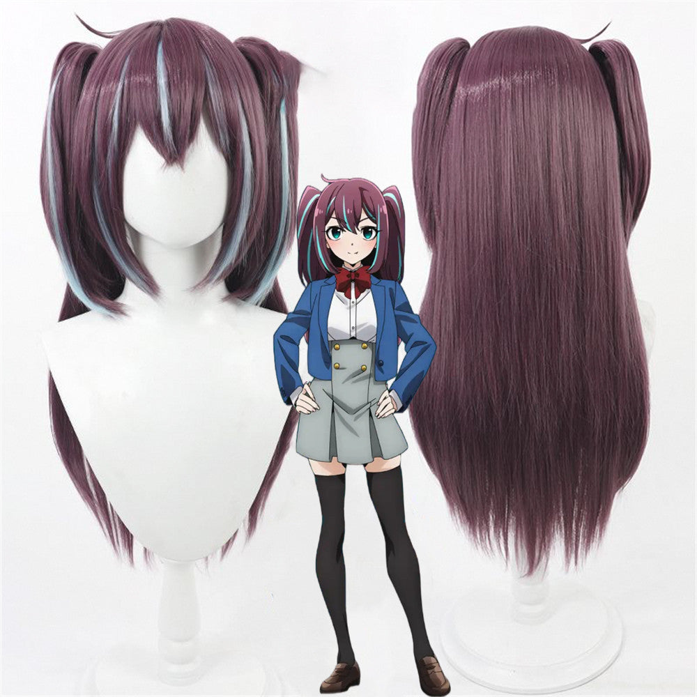 【In Stock】Anime Gushing over Magical Girls Cosplay Akoya Matama Cosplay Wig