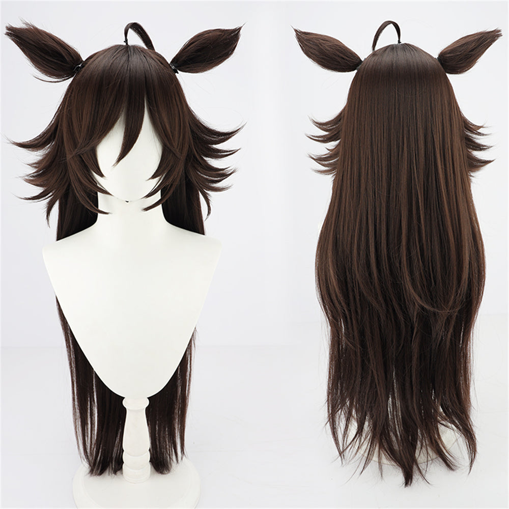 【In Stock】Game Umamusume:Pretty Derby Cosplay ミスターシービー Mr. C.B. Cosplay Wig With Ears and Tail