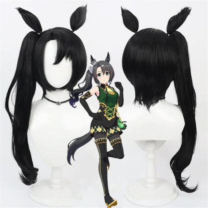 【In Stock】Game Umamusume:Pretty Derby Cosplay サトノクラウン Satono Crown Cosplay Wig With Ears and Tail
