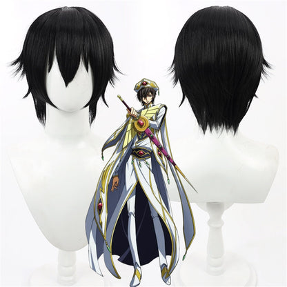 【In Stock】Anime Code Geass Cosplay Lelouch vi Britannia Cosplay Wig