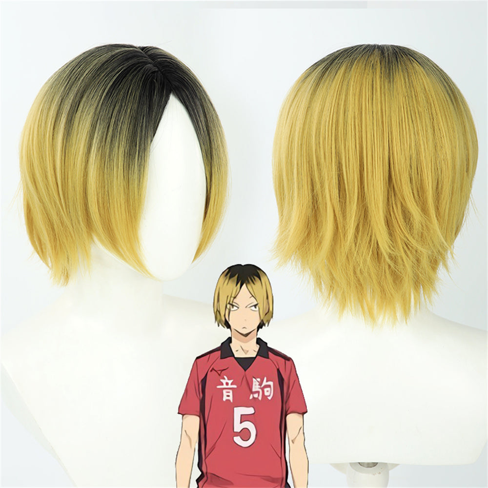 【In Stock】Anime Haikyu!! Cosplay Kenma Kozume Cosplay Wig