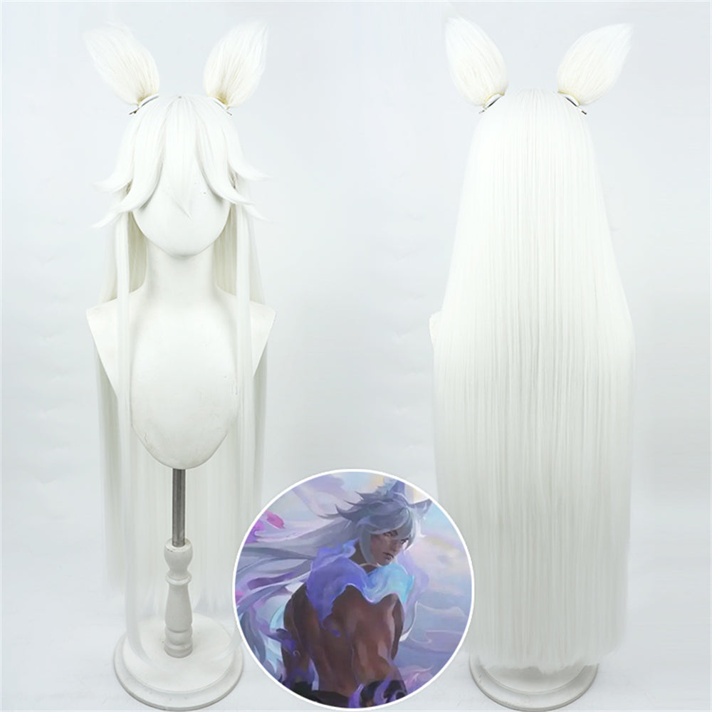 【In Stock】Game League of Legends Cosplay Spirit Blossom Sett Cosplay Wig 100cm