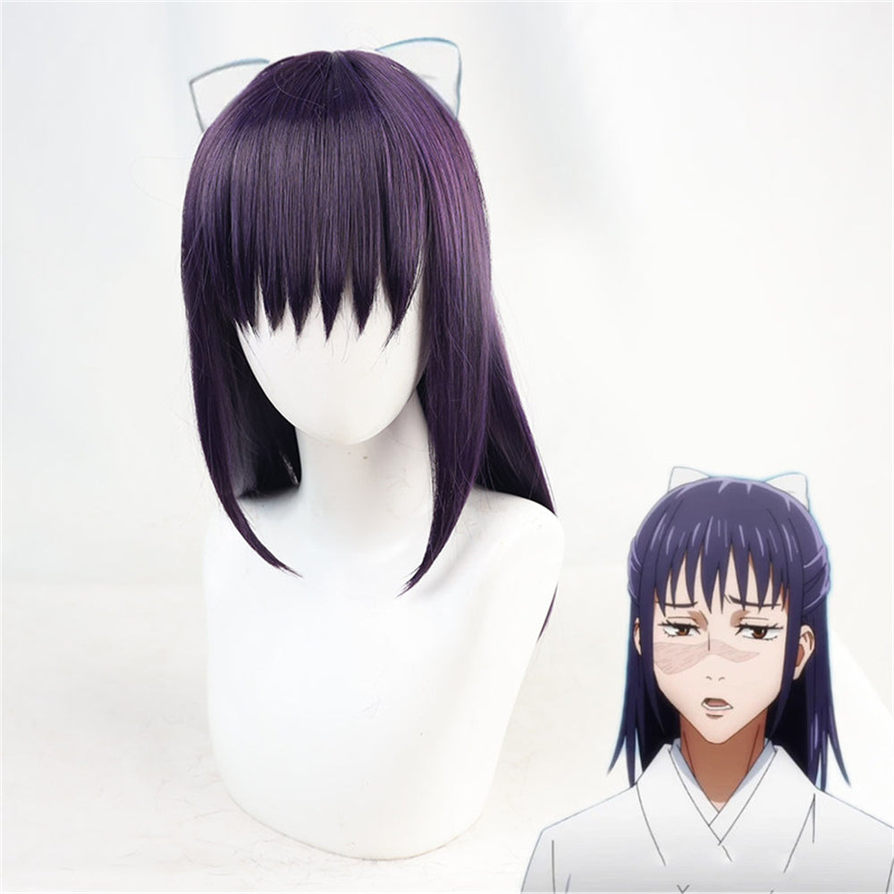 【In Stock】Anime Jujutsu Kaisen Cosplay Utahime Iori Cosplay Wig Hair tie style