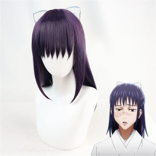 【In Stock】Anime Jujutsu Kaisen Cosplay Utahime Iori Cosplay Wig Hair tie style