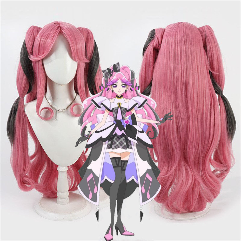 【In Stock】Anime Kimi to Idol Pretty Cure キミとアイドルプリキュア Cosplay メロロン Meroron Cure Kiss キュアキッス Cosplay Wig