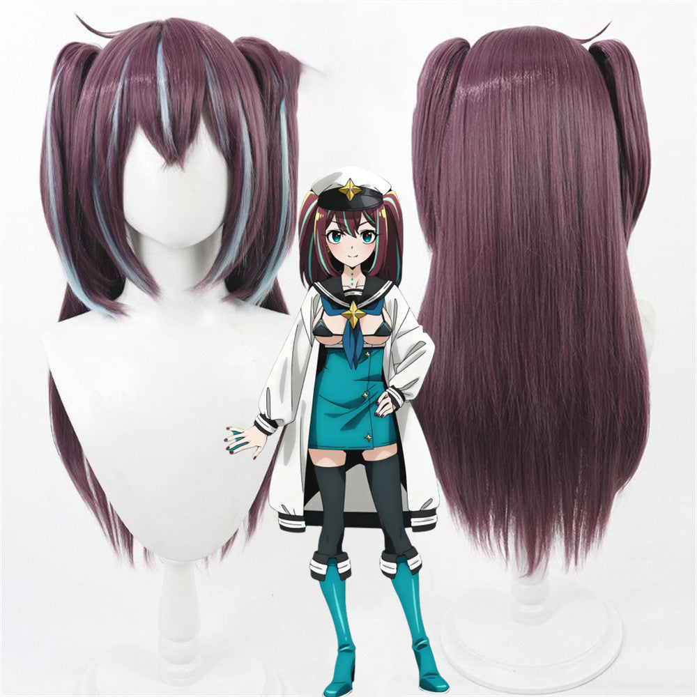 【In Stock】Anime Gushing over Magical Girls Cosplay Akoya Matama Cosplay Wig