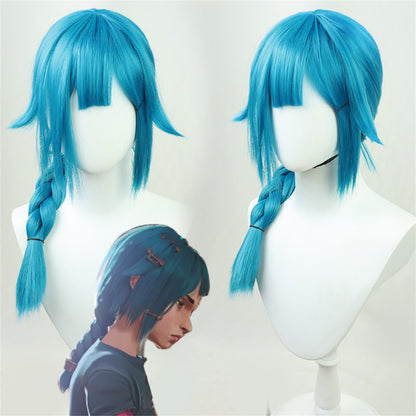 【In Stock】Game League of Legends Cosplay Childhood Jinx Cosplay Wig