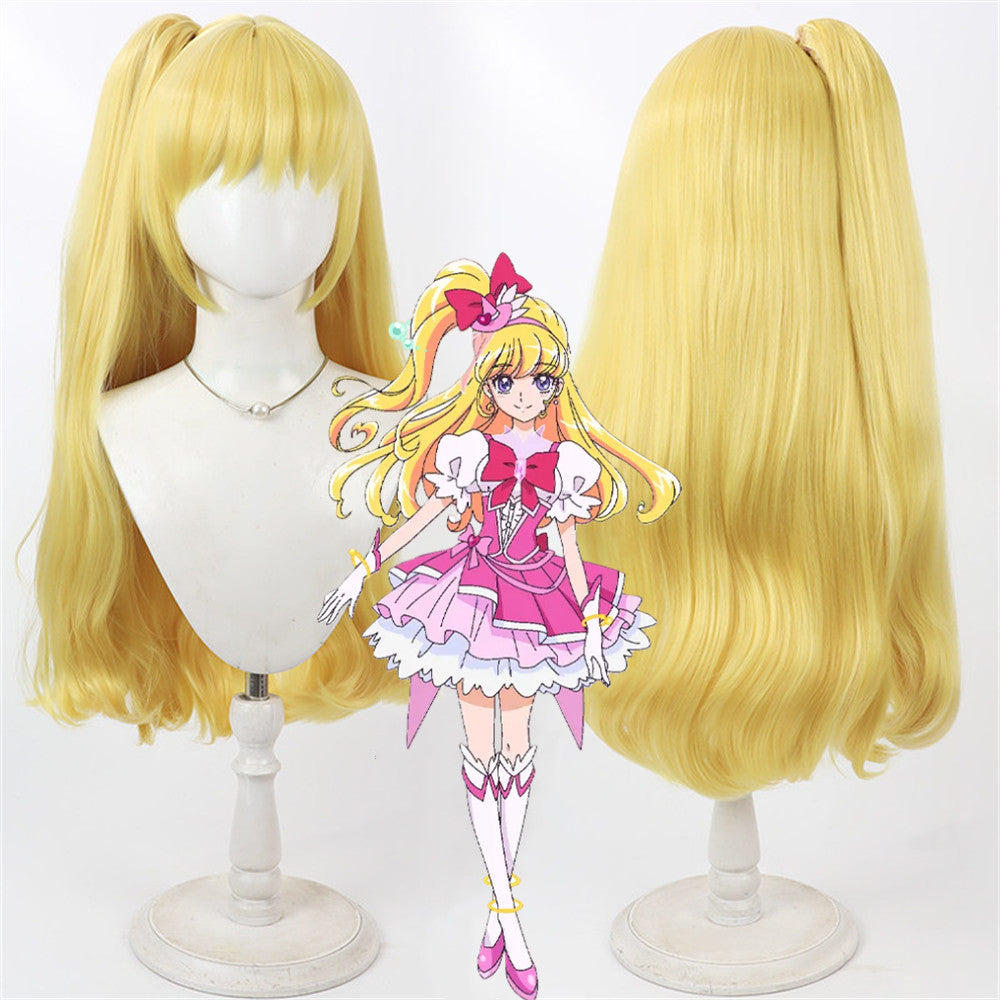 【In Stock】Anime Mahou Tsukai Pretty Cure! Cosplay Asahina Mirai Cure Miracle キュアミラクル Cosplay Wig