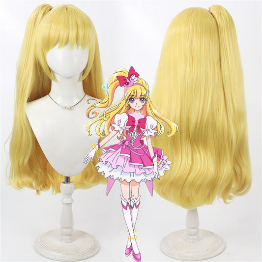 【In Stock】Anime Mahou Tsukai Pretty Cure! Cosplay Asahina Mirai Cure Miracle キュアミラクル Cosplay Wig
