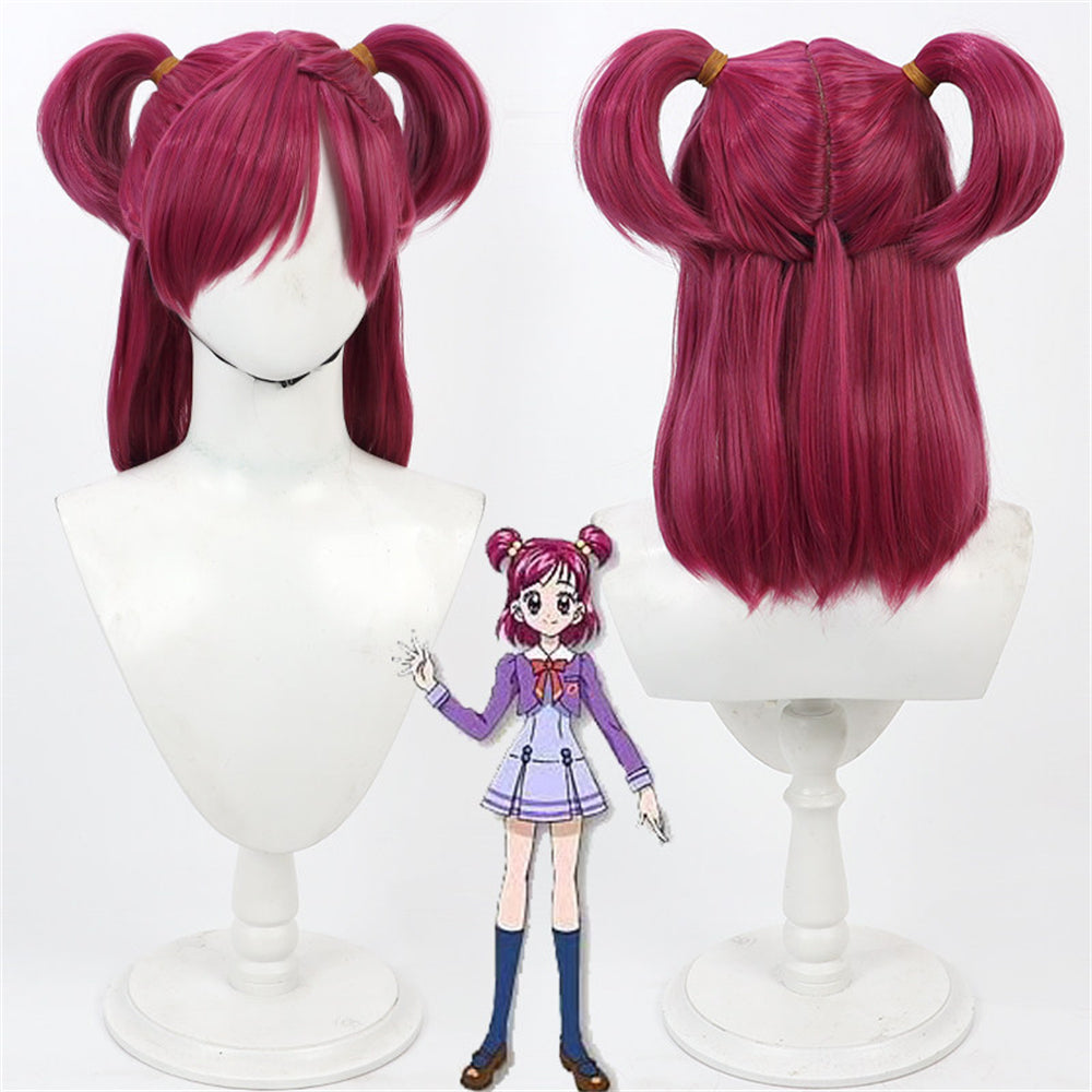 【In Stock】Anime Yes! Pretty Cure 5 Yes！プリキュア 5 Cosplay Nozomi Yumehara Cure Dream キュアドリーム Cosplay Wig