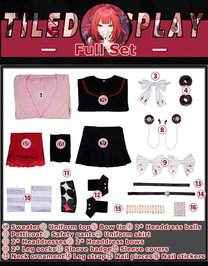 【In Stock】Game Zenless Zone Zero Cosplay Ukinami Yuzuha Cosplay Costume Premium Edition