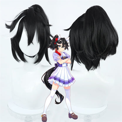 【In Stock】Game Umamusume:Pretty Derby Cosplay カツラギエース Katsuragi Ace Cosplay Wig and Tail