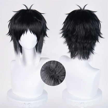 【In Stock】Anime Bungo Stray Dogs Cosplay Ryūnosuke Akutagawa Cosplay Wig
