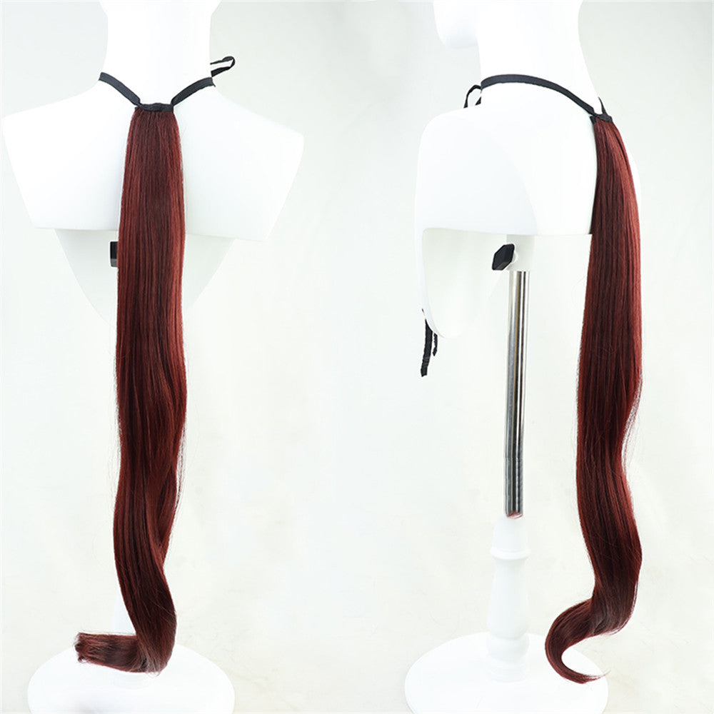 【In Stock】Game Umamusume:Pretty Derby Cosplay スペシャルウィーク Special Week Cosplay Wig With Ears and Tail