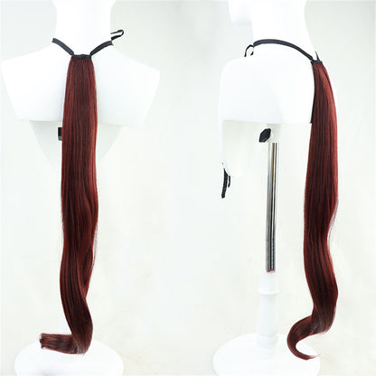 【In Stock】Game Umamusume:Pretty Derby Cosplay スペシャルウィーク Special Week Cosplay Wig With Ears and Tail