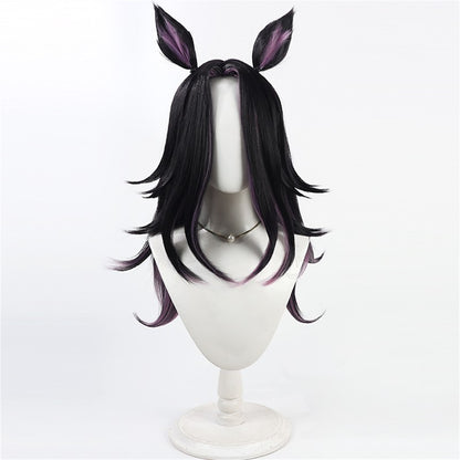 【In Stock】Game Umamusume:Pretty Derby Cosplay フェノーメノ Fenomeno Cosplay Wig With Ears and Tail