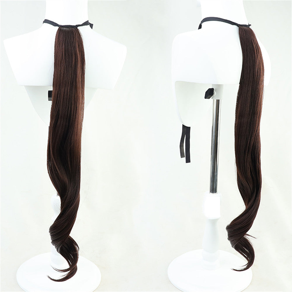 【In Stock】Game Umamusume:Pretty Derby Cosplay Air Groove エアグルーヴ Cosplay Wig With Ears and Tail