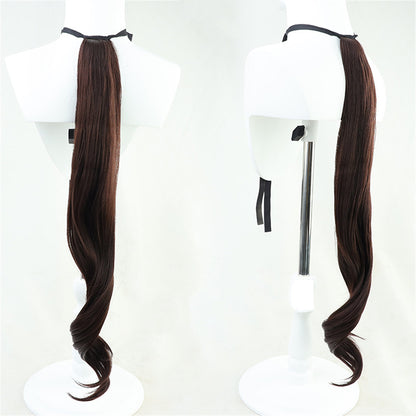 【In Stock】Game Umamusume:Pretty Derby Cosplay Air Groove エアグルーヴ Cosplay Wig With Ears and Tail