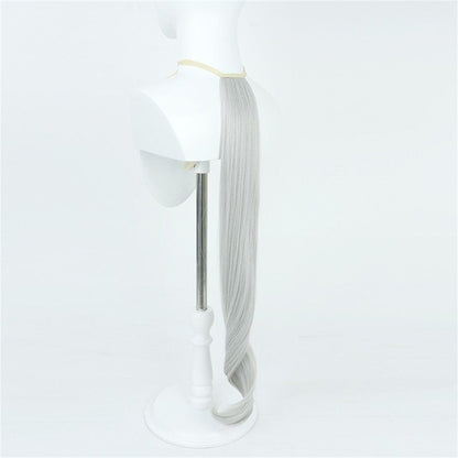 【In Stock】Game Umamusume:Pretty Derby Cosplay Oguri Cap Cosplay Wig Long Ponytail With Ears and Tail