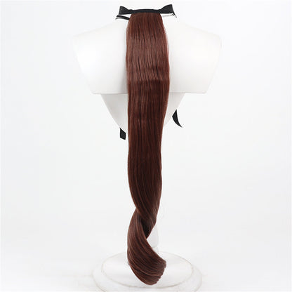 【In Stock】Game Umamusume:Pretty Derby Cosplay Gentildonna ジェンティルドンナ Cosplay Wig With Ears and Tail
