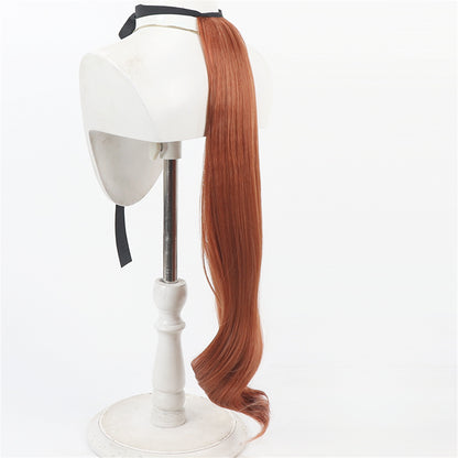 【In Stock】Game Umamusume:Pretty Derby Cosplay カワカミプリンセス Kawakami Princess Cosplay Wig With Ears and Tail