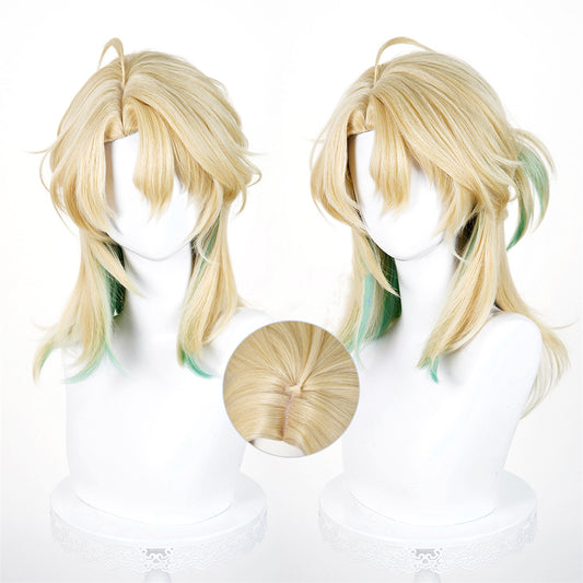 【In Stock】Game Wuthering Waves Cosplay リューク・ヘルセン 루크·헤르센 Luuk Herssen Cosplay Wig