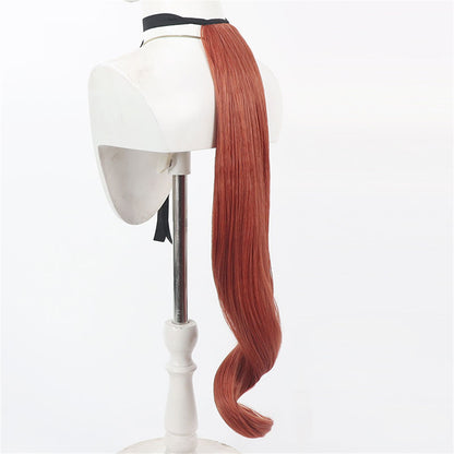 【In Stock】Game Umamusume:Pretty Derby Cosplay バブルガムフェロー Bubble Gum Fellow Cosplay Wig With Ears and Tail