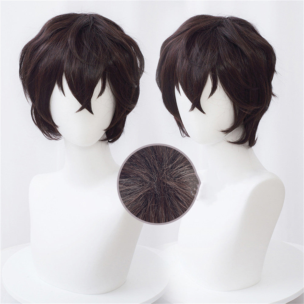 【In Stock】Anime Bungo Stray Dogs Cosplay Osamu Dazai Cosplay Wig