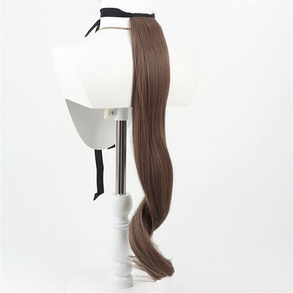 【In Stock】Game Umamusume:Pretty Derby Cosplay ルーラーシップ Rulership Cosplay Wig With Ears and Tail