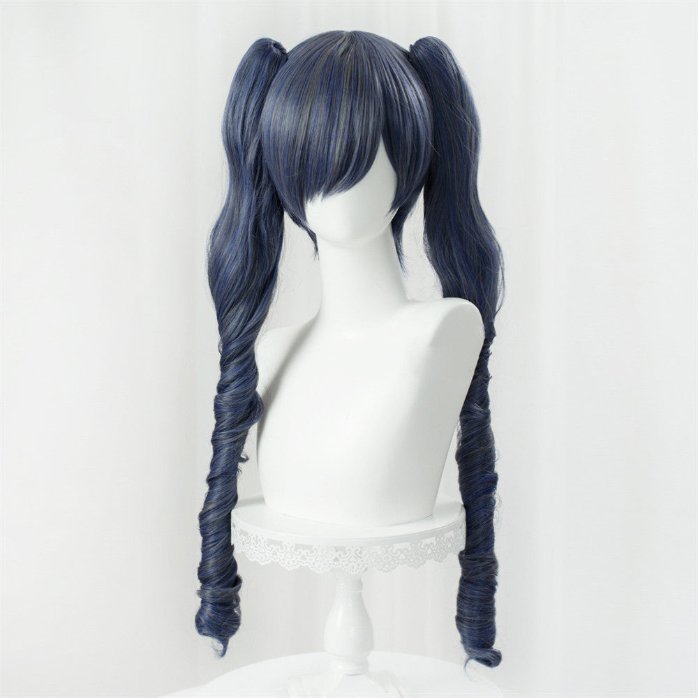 【In Stock】Anime Black Butler Cosplay Female Ciel Phantomhive Cosplay Wig Long Hair