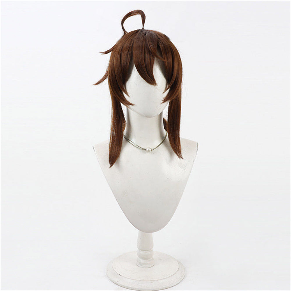 【In Stock】Game Umamusume:Pretty Derby Cosplay ナカヤマフェスタ Nakayama Festa (Christmas) Cosplay Wig With Ears and Tail