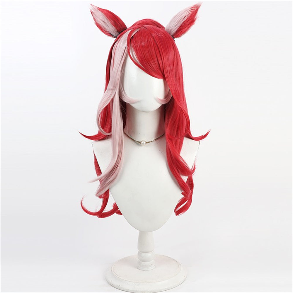 【In Stock】Game Umamusume:Pretty Derby Cosplay ラヴズオンリーユー Loves Only You Cosplay Wig With Ears and Tail